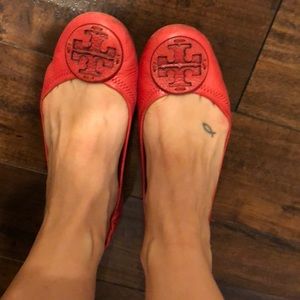 Red Tory Burch flats